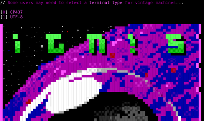 Intro screen of 20 For Beers BBS