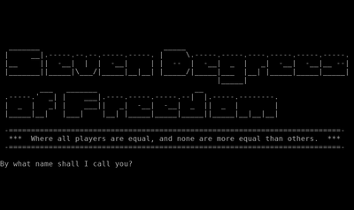 Intro screen of 7 Degrees Of Freedom