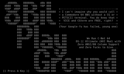 Intro screen of 8-Bit Playground