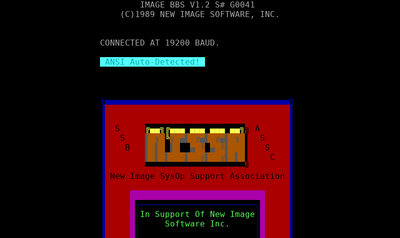 Intro screen of Commodore Image